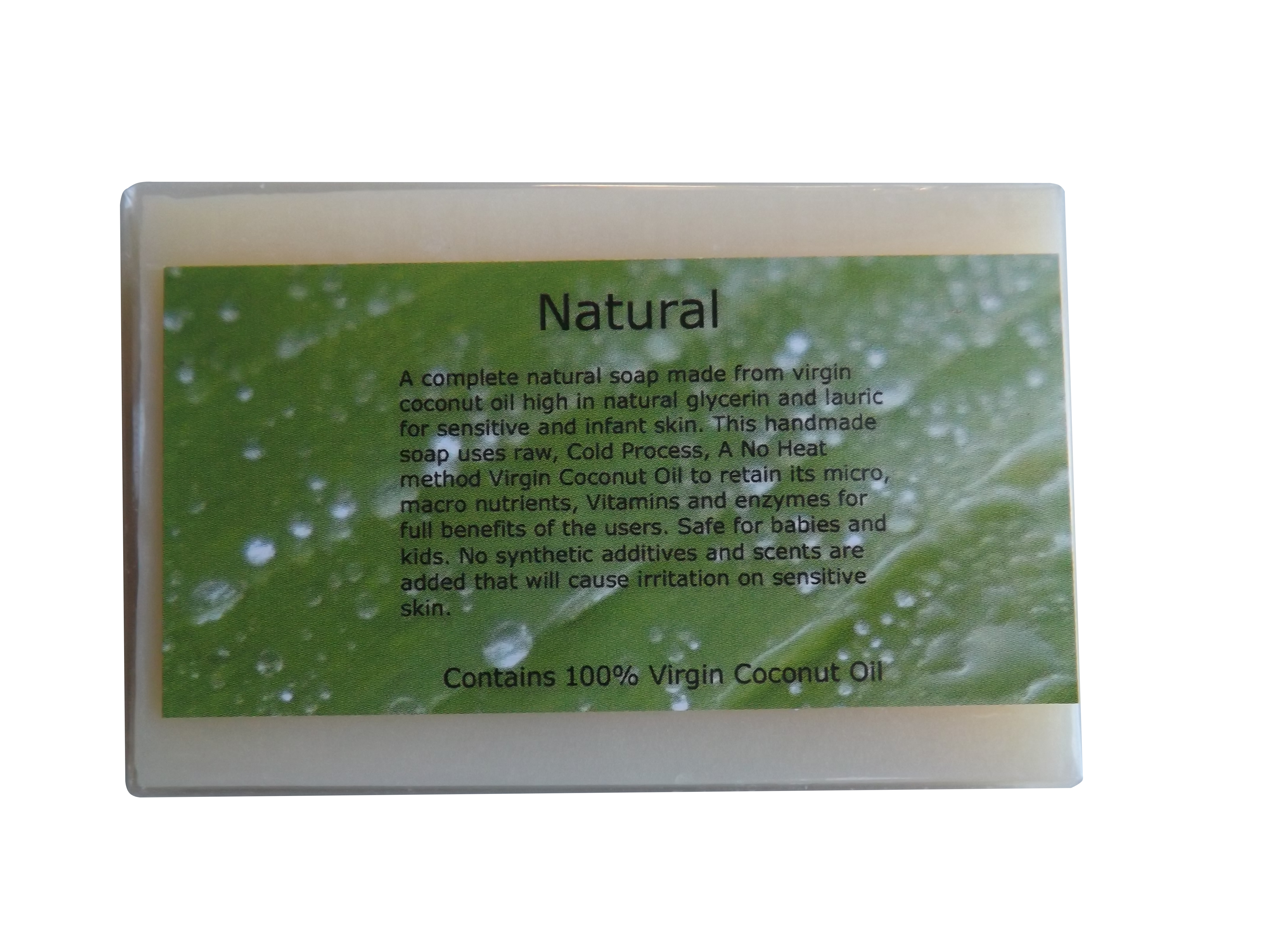 Natural Coconut Oil Soap
